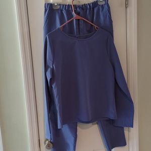 Large Lulania Clothing blue pantset